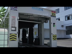 Tunnel 9 sikat mesin cuci mobil dimuat dan pengiriman ke gudang klien!