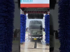 Kolon 3 sikat rollover gantry mesin cuci drive melalui tekanan tinggi