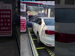 Kolon Sistem cuci mobil otomatis tipe terowongan sabuk ganda