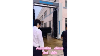 Terima kasih atas minat klien Australia terhadap mesin cuci truk KOLON.