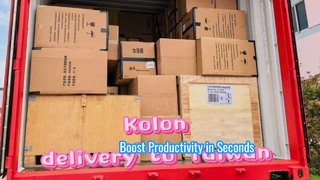 Mesin cuci mobil touchless Kolon dikirimkan ke klien jangka panjang kami dari Taiwan!