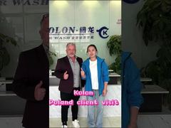 Kolon dengan senang hati menyambut klien profesional dari Polandia yang mengunjungi pabrik kami!