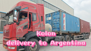 Mesin Cuci Bus & Truk Kolon dikirim ke Argentina dihargai pelanggan tetap