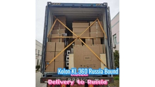 Unit Cuci Mobil Premium Kolon KL-360 Menuju Rusia