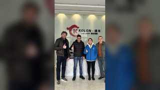 Sangat menyambut klien kami dari Moldova datang mengunjungi perusahaan kami!