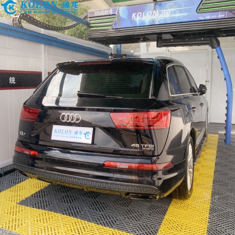 Menghemat tenaga kerja Otomatis tanpa sentuh Mesin cuci mobil KL360-1 15kw Pompa air 12kw Air Dryer