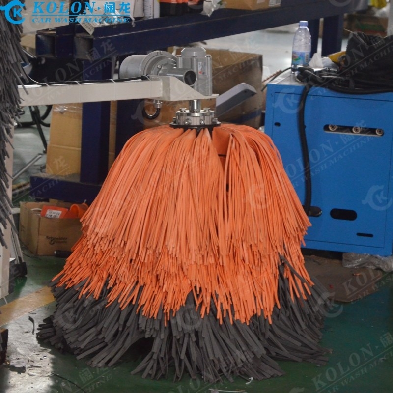 Roll Over 5 Brushes Mesin cuci bus otomatis Blower Fixed KL-YK450 mesin cuci bus otomatis