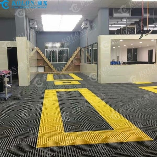 Plastik PP Interlocking Garage Floor Tile 2,0cm 3,0cm 4,0cm 5,0cm 6,0cm