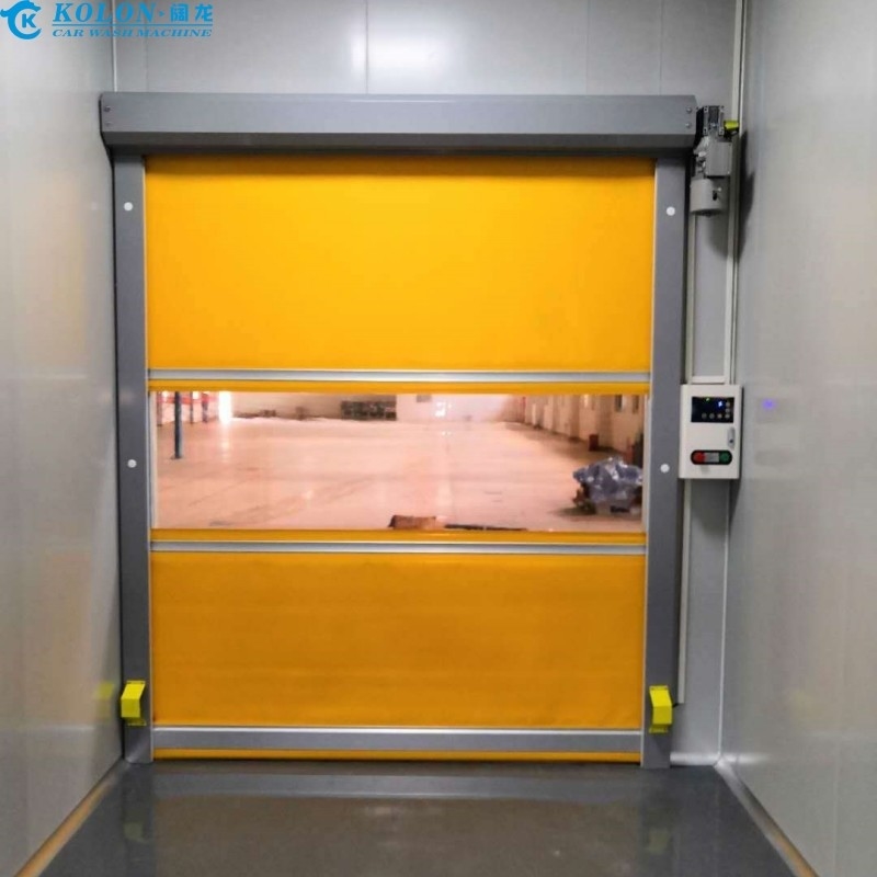 Pintu bergulir otomatis Pintu garasi listrik remote control villa stainless steel pintu bergulir