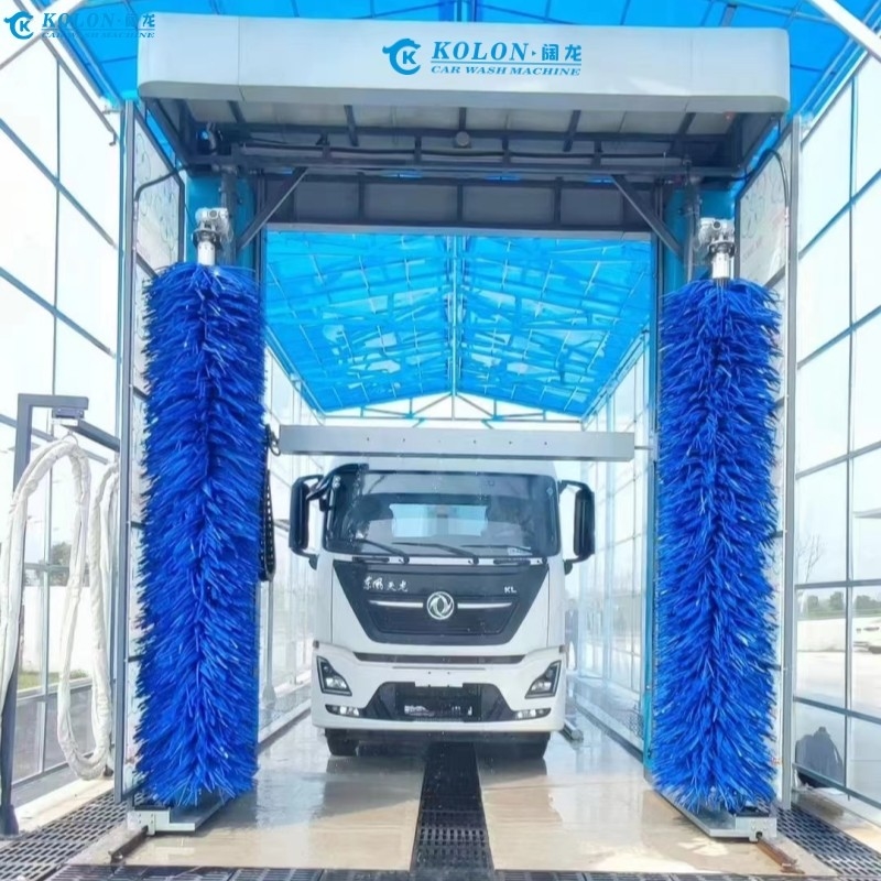 Sistem Cuci Bus Listrik Menghemat Air Dengan Konsumsi Air 80L/Mobil Dengan Kontrol PLC