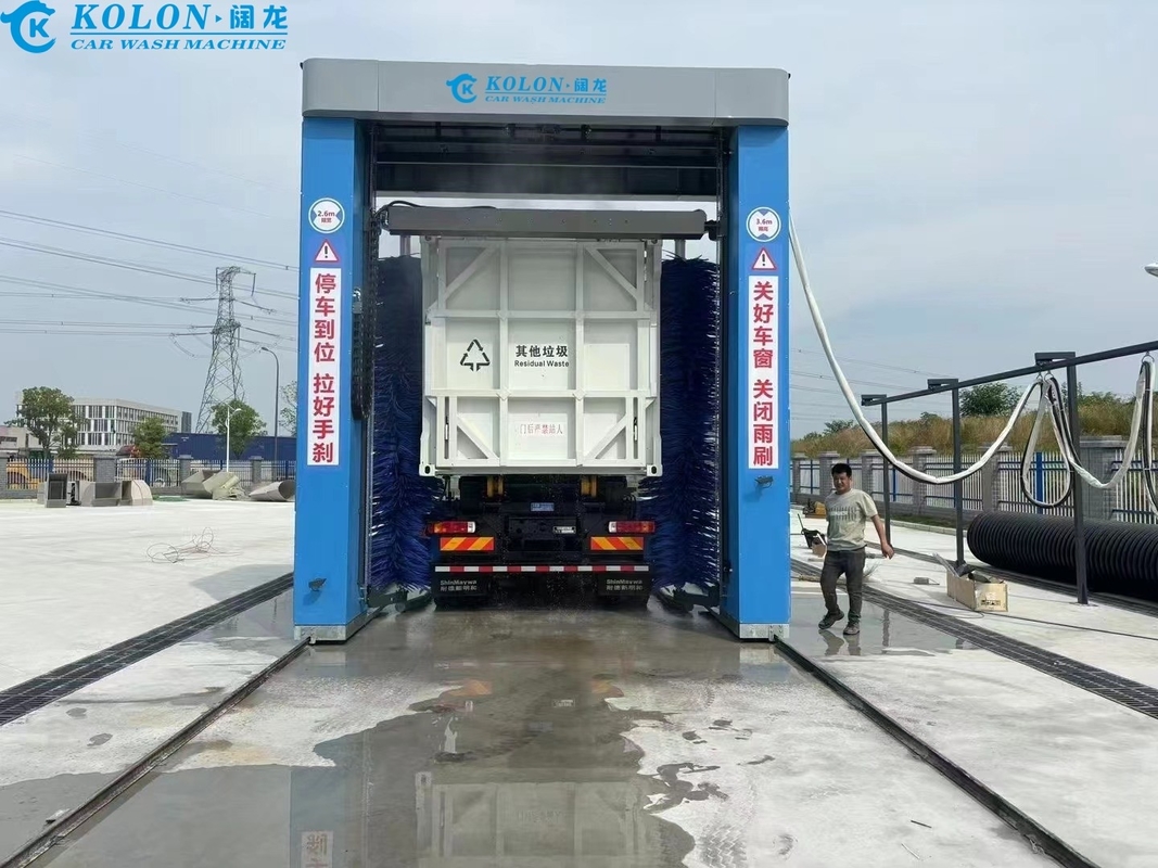 Mesin cuci bus hemat air KL-EN1 dengan waktu cuci 3-5 menit dan daya 67 kW