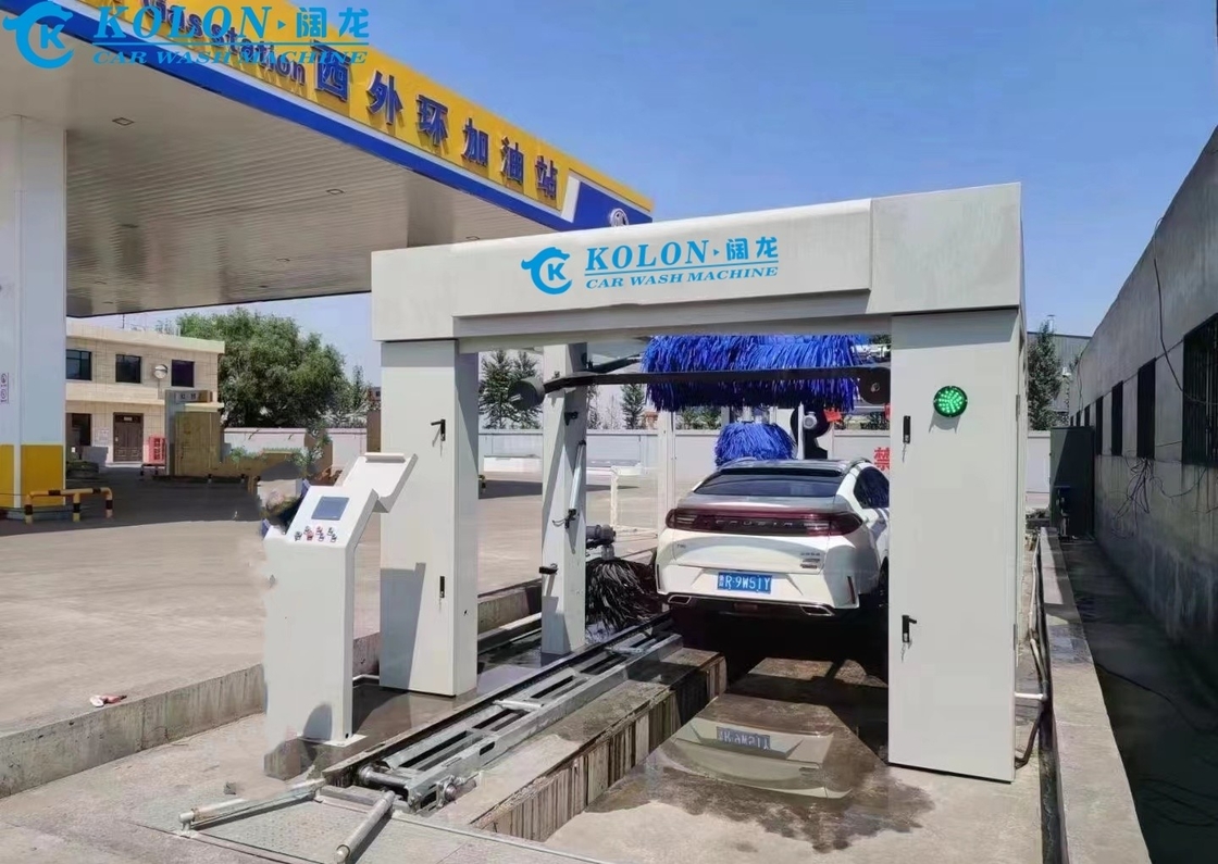Pasokan air DN25mm/Rata aliran air≥80L/menit Peralatan terowongan cuci mobil untuk pembersihan