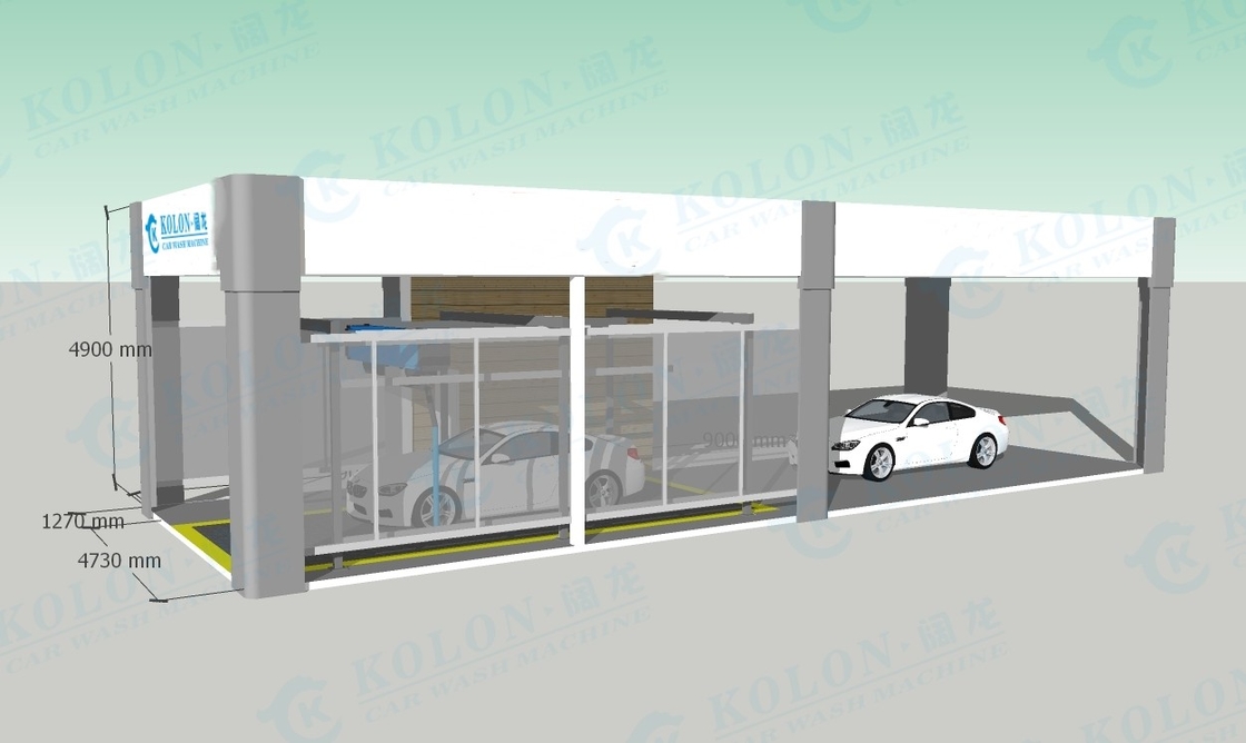 KOLON 380V 24.5kW Mesin cuci mobil tanpa sentuhan dengan fungsi cuci tekanan tinggi