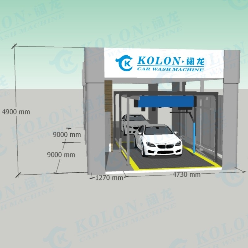 KOLON 380V 24.5kW Mesin cuci mobil tanpa sentuhan dengan fungsi cuci tekanan tinggi