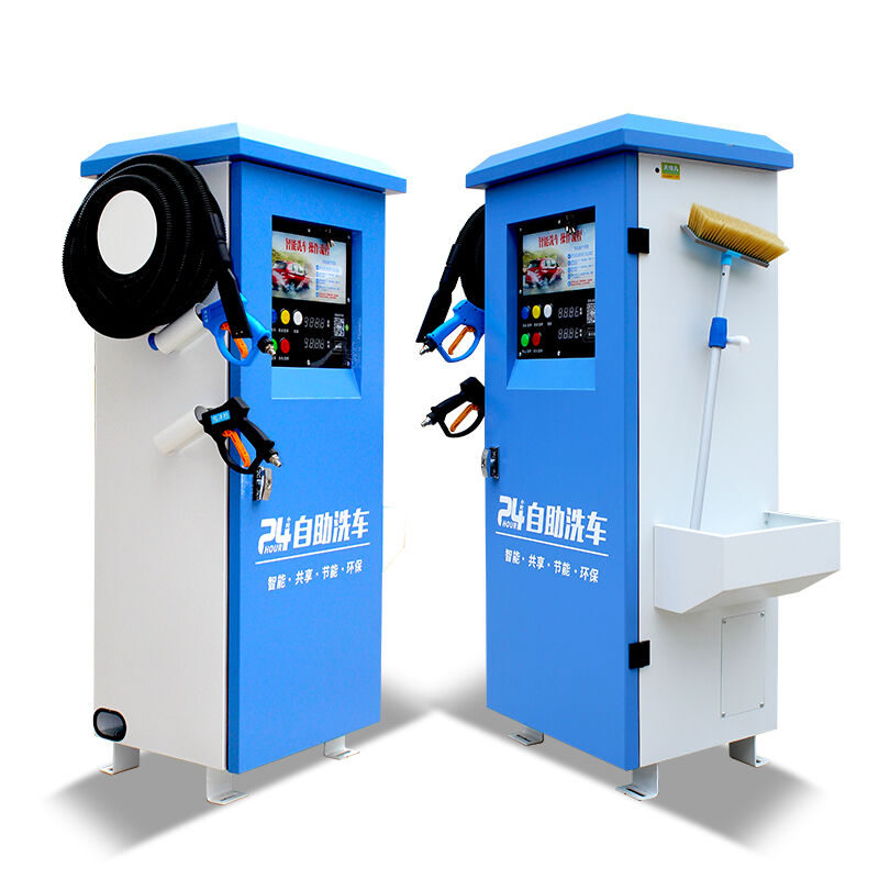 Mesin cuci mobil manual Kolon dengan sistem cuci mobil self-service berkinerja tinggi yang dirancang untuk efisiensi, daya tahan, dan kenyamanan pengguna