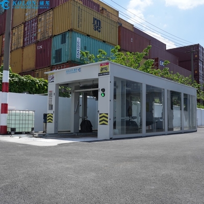 Efisiensi terowongan mesin cuci mobil dengan penggunaan lilin dan sampo rendah