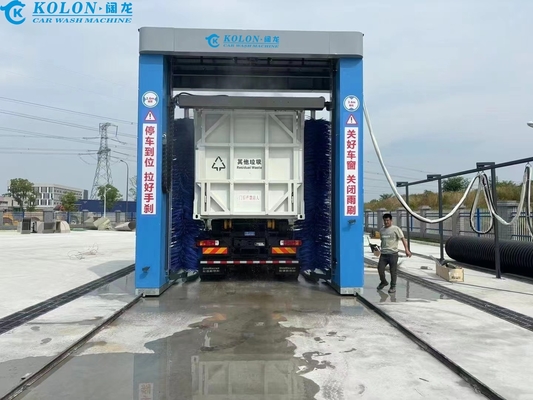 Mesin cuci bus hemat air KL-EN1 dengan waktu cuci 3-5 menit dan daya 67 kW