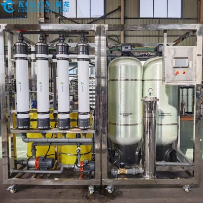 Kolon 4 m 3 / H,6 langkah sistem air proses Negara dari Art stainless steel limbah sistem pengolahan air
