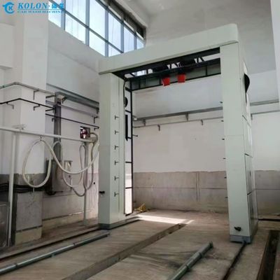 Mesin Terintegrasi Cuci & Disinfeksi Bus Listrik | Kontrol PLC Hemat Air | Kolon KL-BS1